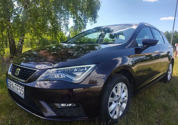 seat leon łódzkie Seat Leon cena 42900 przebieg: 185650, rok produkcji 2018 z Pabianice